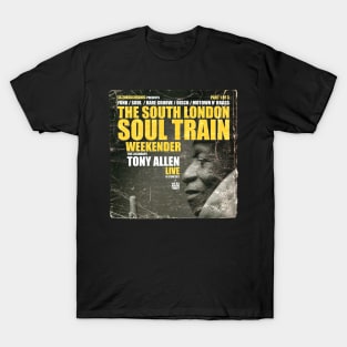 POSTER TOUR - SOUL TRAIN THE SOUTH LONDON 11 T-Shirt